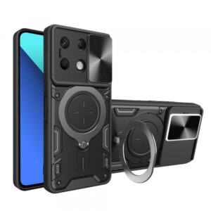 Husa pentru Xiaomi Redmi Note 13 4G, Techsuit, CamGuard Pro, Neagra