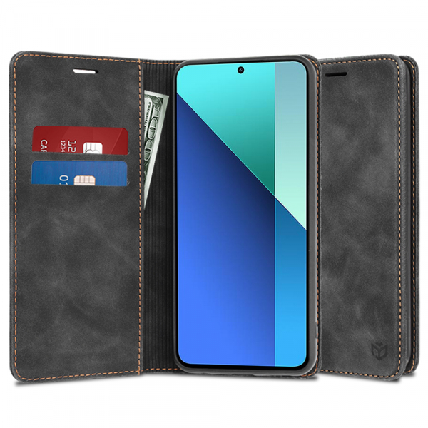 Husa pentru Xiaomi Redmi Note 13 4G, Techsuit, Confy, Neagra