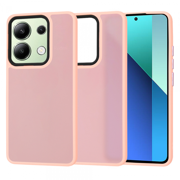 Husa pentru Xiaomi Redmi Note 13 4G, Techsuit, HaloFrost, Roz