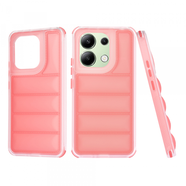 Husa pentru Xiaomi Redmi Note 13 4G, Techsuit, Wave Shield, Rosie