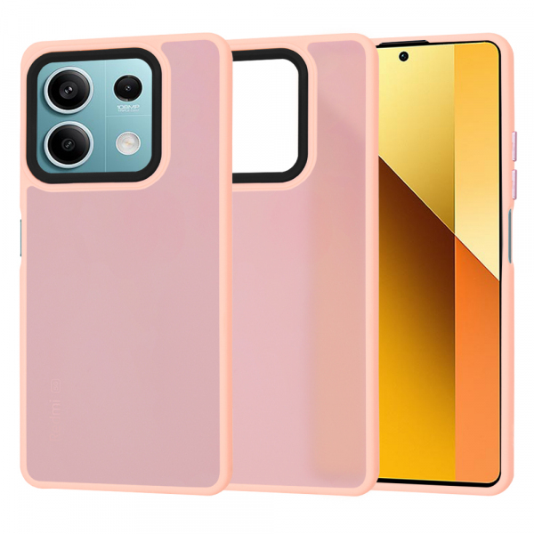 Husa pentru Xiaomi Redmi Note 13 5G, Techsuit, HaloFrost, Roz