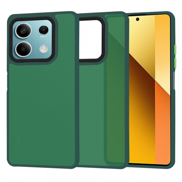 Husa pentru Xiaomi Redmi Note 13 5G, Techsuit, HaloFrost, Verde