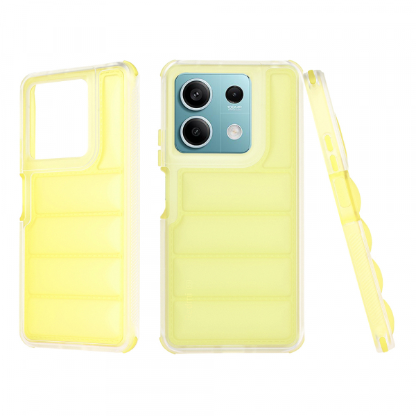 Husa pentru Xiaomi Redmi Note 13 5G, Techsuit, Wave Shield, Galbena