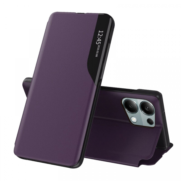 Husa pentru Xiaomi Redmi Note 13 Pro 4G / Poco M6 Pro 4G, Techsuit, eFold, Mov