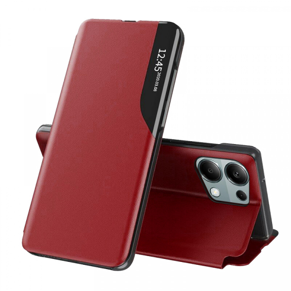 Husa pentru Xiaomi Redmi Note 13 Pro 4G / Poco M6 Pro 4G, Techsuit, eFold, Rosie