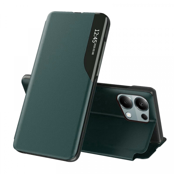 Husa pentru Xiaomi Redmi Note 13 Pro 4G / Poco M6 Pro 4G, Techsuit, eFold, Verde