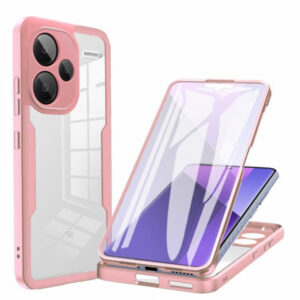 Husa pentru Xiaomi Redmi Note 13 Pro+, Techsuit, ColorVerse 360, Roz
