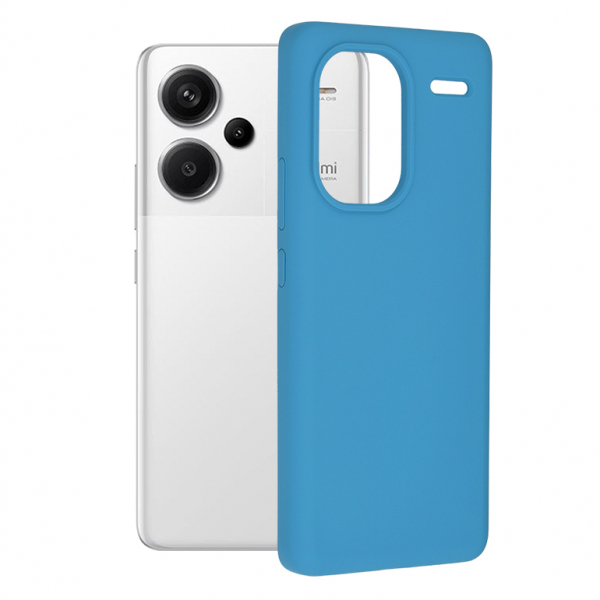 Husa pentru Xiaomi Redmi Note 13 Pro+, Techsuit, Soft Edge, Albastra