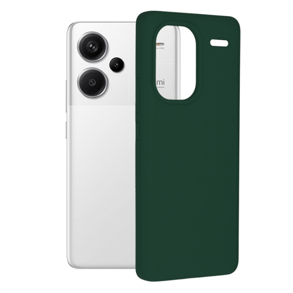 Husa pentru Xiaomi Redmi Note 13 Pro+, Techsuit, Soft Edge, Verde