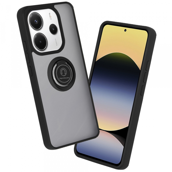 Husa pentru Xiaomi Redmi Note 14 4G (Regional), Techsuit, Glinth, Neagra