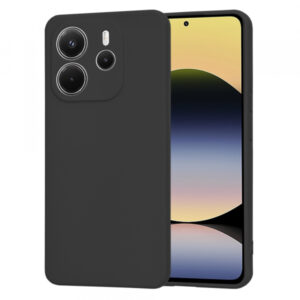 Husa pentru Xiaomi Redmi Note 14 4G (Regional), Techsuit, SoftFlex, Neagra