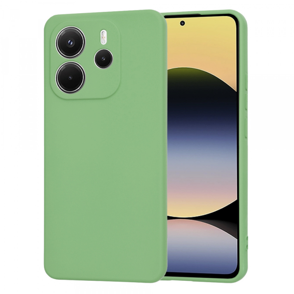 Husa pentru Xiaomi Redmi Note 14 4G (Regional), Techsuit, SoftFlex, Verde Deschis