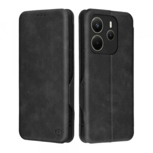 Husa pentru Xiaomi Redmi Note 14 4G (Standard), Techsuit, Safe Wallet Plus, Neagra