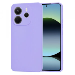 Husa pentru Xiaomi Redmi Note 14 4G (Standard), Techsuit, SoftFlex, Mov Deschis
