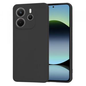 Husa pentru Xiaomi Redmi Note 14 4G (Standard), Techsuit, SoftFlex, Neagra