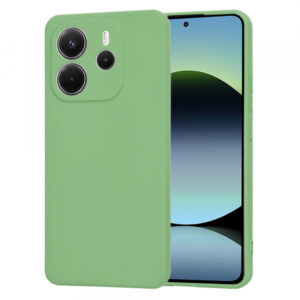 Husa pentru Xiaomi Redmi Note 14 4G (Standard), Techsuit, SoftFlex, Verde Deschis