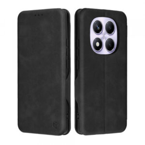 Husa pentru Xiaomi Redmi Note 14 Pro 4G, Techsuit, Safe Wallet Plus, Neagra