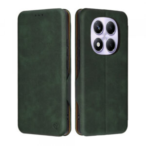 Husa pentru Xiaomi Redmi Note 14 Pro 4G, Techsuit, Safe Wallet Plus, Verde