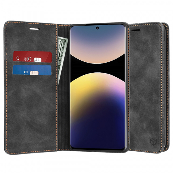 Husa pentru Xiaomi Redmi Note 14 Pro+ 5G / Note 14 Pro 5G / Poco X7, Techsuit, Confy, Neagra