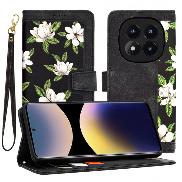 Husa pentru Xiaomi Redmi Note 14 Pro+ 5G, Techsuit, FlipCraft, Neagra