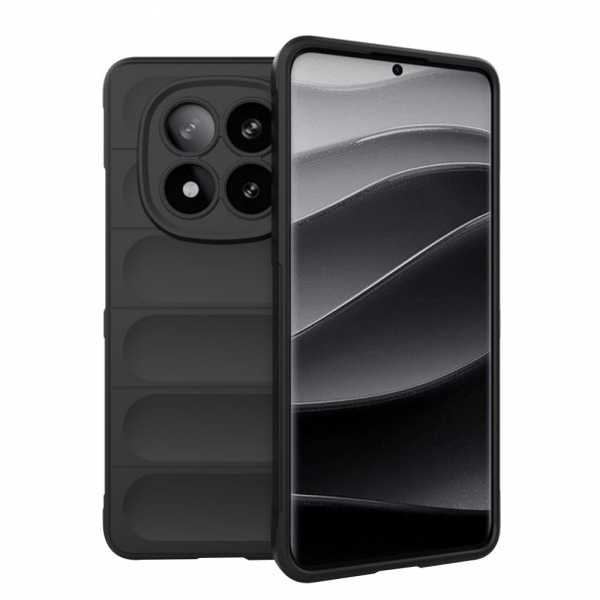 Husa pentru Xiaomi Redmi Note 14 Pro+ 5G, Techsuit, Magic Shield, Neagra