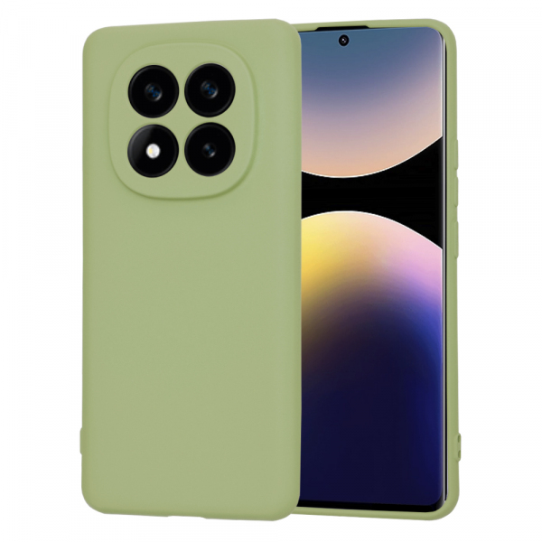 Husa pentru Xiaomi Redmi Note 14 Pro+ 5G, Techsuit, SoftFlex, Matcha
