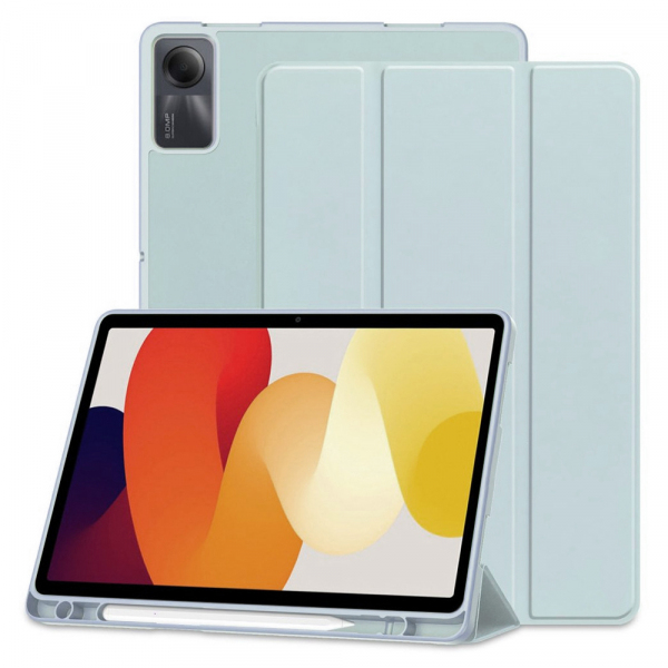 Husa pentru Xiaomi Redmi Pad SE, Techsuit, Flex Trifold, Bleu