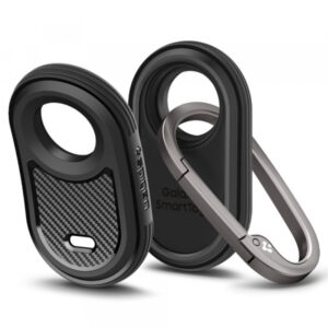 Husa Spigen Rugged Armor pentru Samsung Galaxy SmartTag2, Neagra Mata