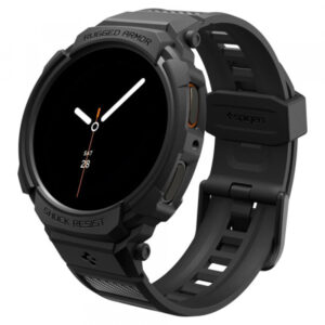 Husa Spigen Rugged Armor Pro pentru Samsung Galaxy Watch9 / Watch8 40mm, Neagra Mata ACS10005
