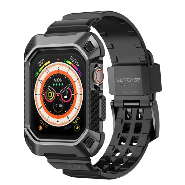 Husa Supcase Unicorn Beetle Pro pentru Apple Watch Series 10 42mm, Neagra
