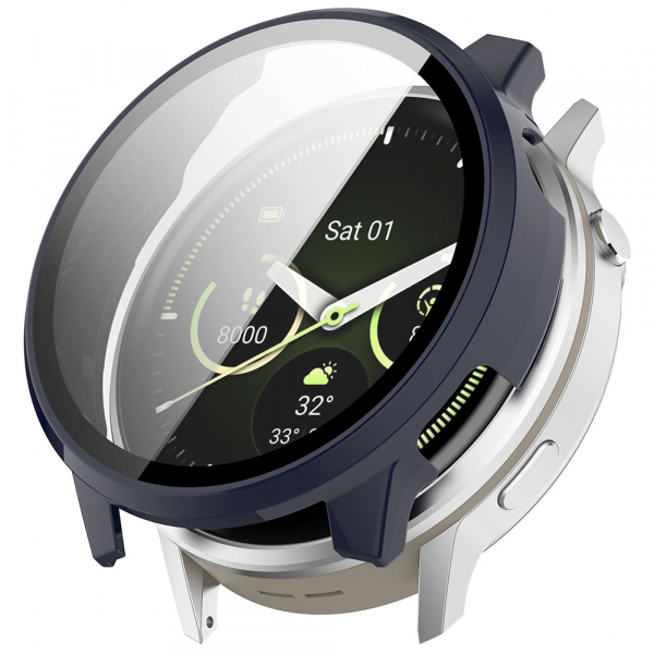 Husa Techsuit Defense360 Pro pentru Garmin Venu 4 41mm, Bleumarin