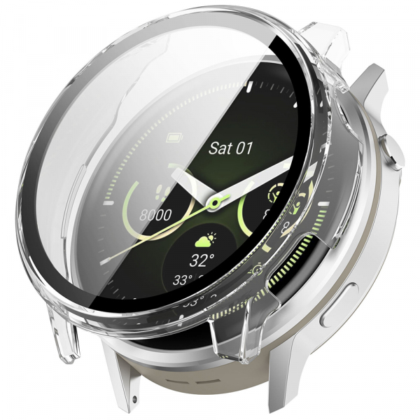 Husa Techsuit Defense360 Pro pentru Garmin Venu 4 41mm, Transparenta