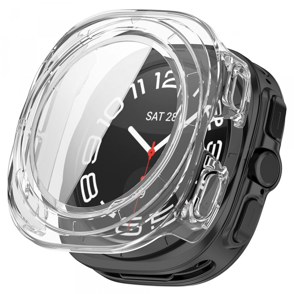 Husa Techsuit Defense360 Pro pentru Samsung Galaxy Watch Ultra, Transparenta