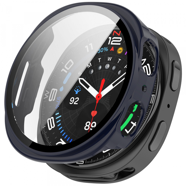 Husa Techsuit Defense360 Pro pentru Samsung Galaxy Watch9 / Watch8 44mm, Bleumarin