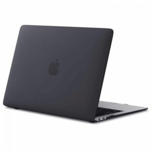 Husa Techsuit UltraShell pentru Apple MacBook Air 13inch (2020), Neagra Mata