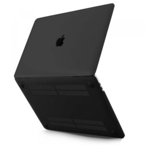Husa Techsuit UltraShell pentru Apple MacBook Air 13inch (2026) / (2025) / (2024) / (2022), Neagra Mata
