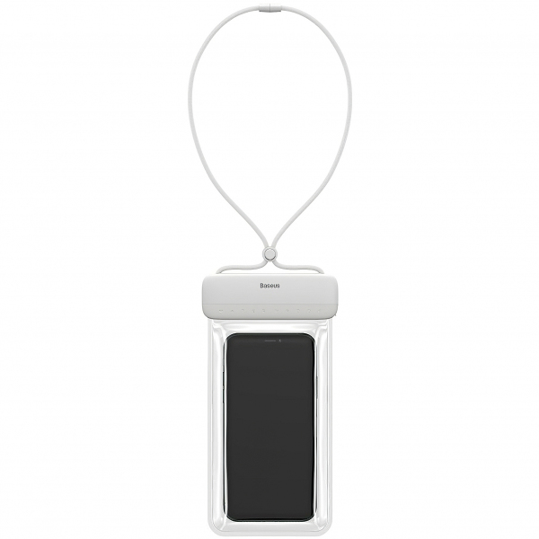 Husa Universala Waterproof pentru Telefon, Baseus, Let\'s Go, Alba ACFSD-D02