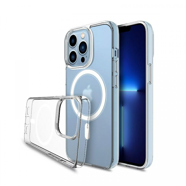Husa MagSafe pentru Apple iPhone 14, OEM, Transparenta