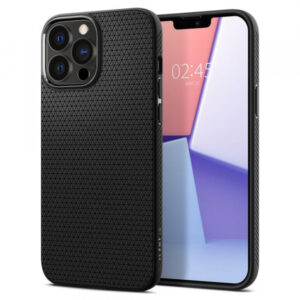 Husa pentru Apple iPhone 13 Pro, Spigen, Liquid Air, Neagra ACS03258