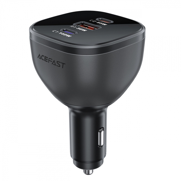 Incarcator Auto Acefast B14, 165W, 5A, 1 x USB-A - 2 x USB-C, Negru