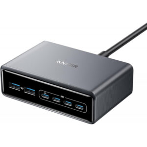 Incarcator Statie Anker Prime, 200W, 3A, 2 x USB-A - 4 x USB-C, Negru A2683341