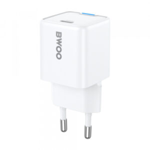 Incarcator Retea BWOO CDA211, 30W, 3A, 1 x USB-C, Alb