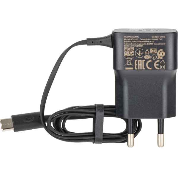 Incarcator Retea Cu Fir USB-C HMD AC-18E, 2.75W, Negru SP60Z02Z1424S