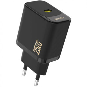 Incarcator Retea Dudao A27, 25W, 3A, 1 x USB-C, Negru