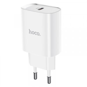 Incarcator Retea HOCO N14, 20W, 3A, 1 x USB-C, Alb