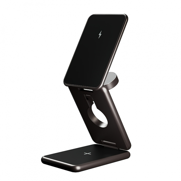 Incarcator Retea Wireless Allity. AWC-230-22WMS 3in1, 22.5W, 1.67A, Gri