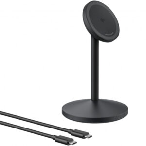Incarcator Retea Wireless Anker MagGo Stand, 15W, 1.67A, Negru A25X1H11
