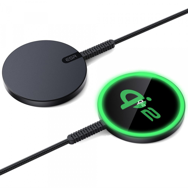 Incarcator Retea Wireless ESR HaloLock, 15W, 1.67A, Negru