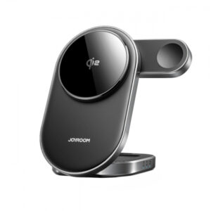 Incarcator Retea Wireless Joyroom JR-W17 3in1, 15W, 1.67A, Negru