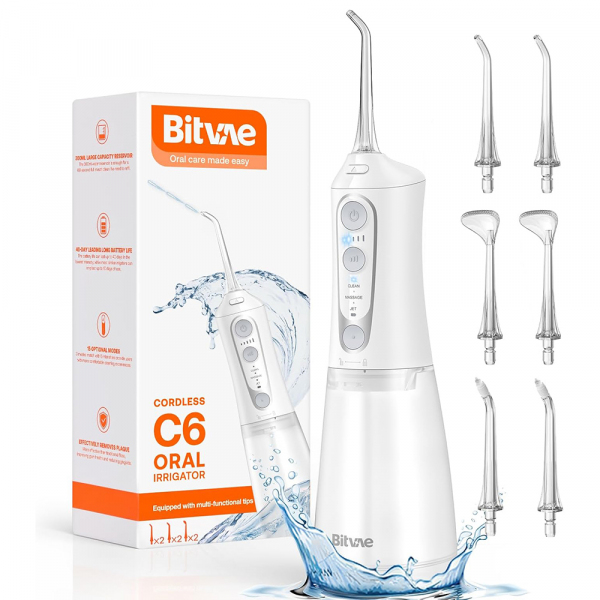 Irigator Bucal Bitvae C6, Alb